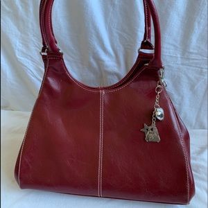 Lovely red purse for the holidays